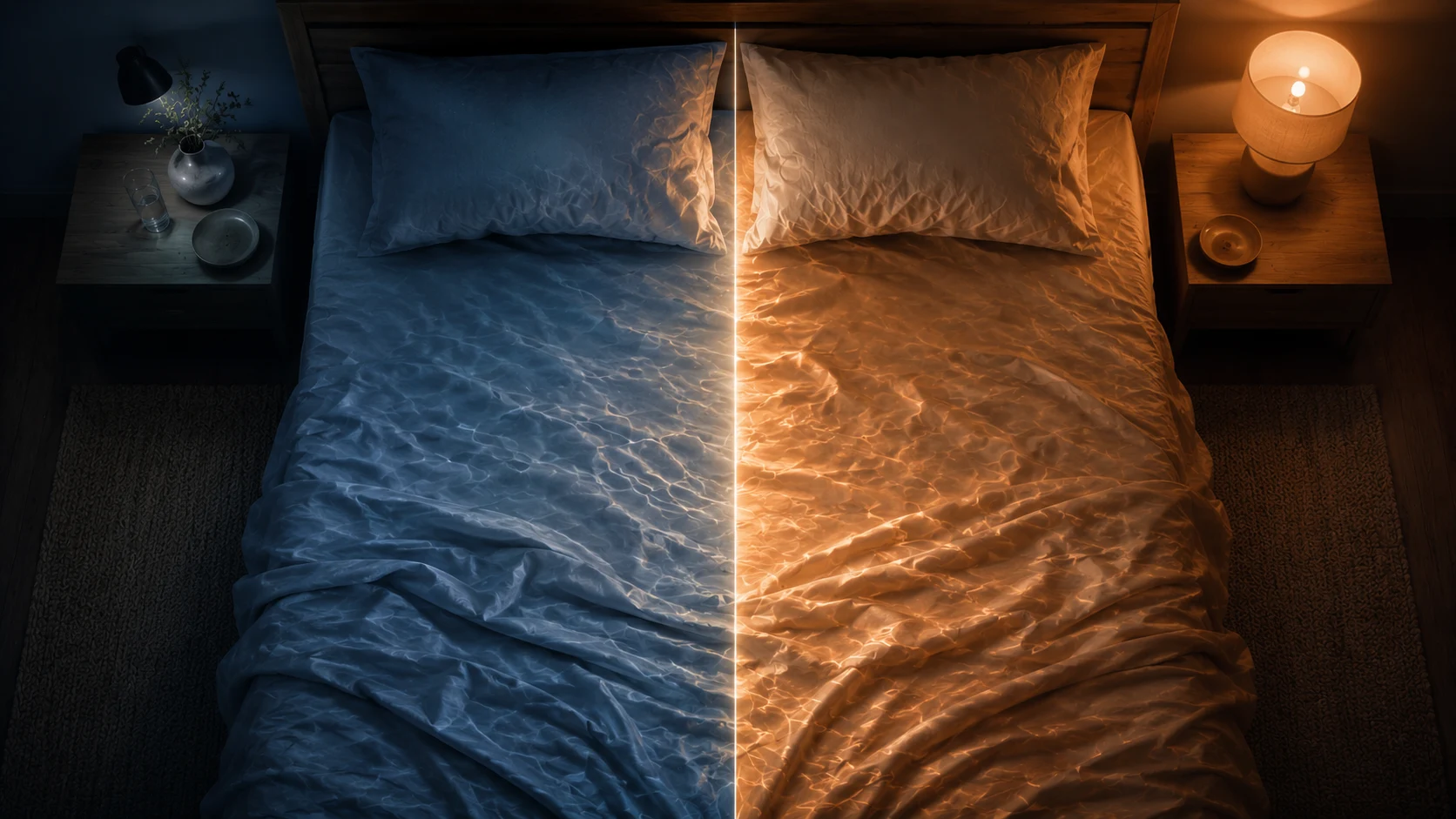 La prima notte su un letto ad acqua